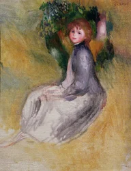 Young Girl Seated, 1885